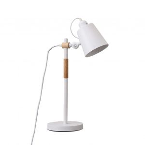 Hjlian Lampe De Table Led, Protection Des Yeux, Lampe De Lecture Filaire, Angle Reglable, Lampe De Bureau En Metal Pour Dortoir, Chambre A Coucher, Ampoules Blanches 3 W A Lumiere Chaude - Neuf
