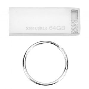 Cle USB 2.0 en alliage de zinc, extension de stockage portable pour ordinateur portable 64 Go - Neuf