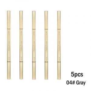 Crayon À Sourcils Double Tête,Longue Durée,Étanche,5 Couleurs,Stylo À Sourcils,Teinte Mascara,Améliore Les Cosmétiques,Beauté,Maquillage Pour Femmes,1/5 Pièces.04-5Pcs. - Neuf