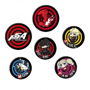 Abystyle - Persona 5 Pack De Badges Voleurs Fant&ocirc;mes Chibi - Neuf