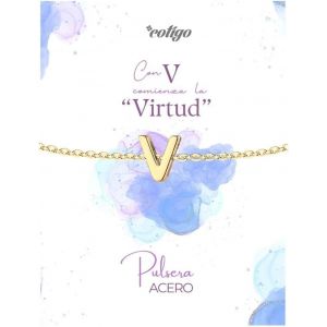 Eryi-- Bracelet Lettre Initiale A - Z En Acier Inoxydable Avec Fil Ciré, Bracelet Femme Ou Homme, Bracelet Coeur Avec Lettre Gravée, Cadeau Pour Mère, Fille, Amie, Petite Amie - Neuf