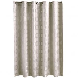 Hjlian Rideau De Salle De Bain En Jacquard Resistant A L'eau Et A La Moisissure Avec Crochets (1#) - Neuf