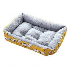 Niche Pour Chien D'interieur, Lit Pour Chiot, Niche Pour Chat, Sac De Couchage Pour Chien, Lit Pour Chat, Lit Pour Chaton, Lit Chaud Pour Chat, Lit Pour Chien, 3, Jaune 3 Jaune - Neuf