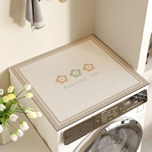 Housse de protection imperm&eacute;able, anti-poussi&egrave;re et antid&eacute;rapante pour lave-linge, s&egrave;che-linge, r&eacute;frig&eacute;rateur, table de chevet, table &agrave; manger, format A3 (60 cm x 50 cm). - Neuf