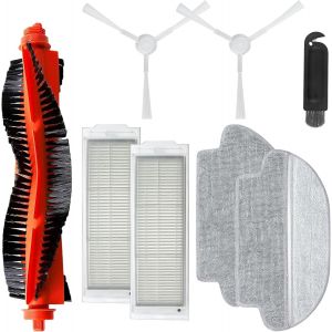 Kit De Balai À Rouleau Avec Filtre Pour Xiaomi Mijia Mi Robot Mop Pro Stytj02Ym Pour Viomi V2 P V-Rvclm21B[SSE7114612] - Neuf