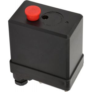 CHECARZHN--NO1-380 V 20 A - Interrupteur De Contrôle De Pression Vertical À Trou Unique Pour Compresseur D'Air 75175 Psi Triphasé - Noir - Neuf