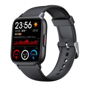 Montre Connectée Sport Étanche Avec Appels Bluetooth Et Suivi Santé Complet Noir Yonis - Neuf