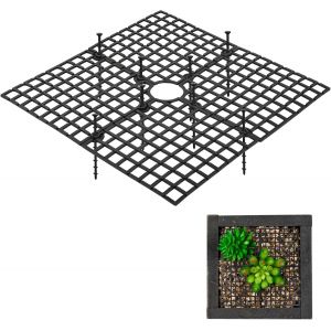 Lbgwp60-2 Pièces Grille De Protection Pour Pot De Fleurs, Grille Protection Plante 30 Cm Découpable, Noir Carré Grille Pour Pot De Fleurs Pour Chiens, Chats, Enfants, Animaux De Compagnie - Neuf