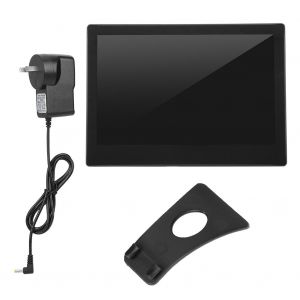 Album photo electronique avec ecran IPS haute definition de 10,1 pouces, cadre photo Wi-Fi, reception sans fil, album numerique video, 110-240 V, noir, AU - Neuf