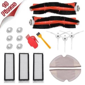 18PCS Aspirateur Pièces de rechange Brosse latérale Filtre Pr Xiaomi Mi Robot Roborock S50 S51 - Neuf
