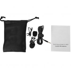 Mini microphone portable a condensateur a pince pour smartphone Android - Neuf