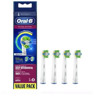 Têtes De Brosse De Rechange Oral-B Precision Clean Original D&#39;Allemagne Eb20, Lot De 4 - Neuf
