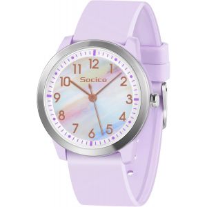 Kalanka-Montre Analogique Pour Enfant Gar&ccedil;on Fille, 5atm/50m &Eacute;tanche Facile &Agrave; Lire Quartz Minimaliste Montre Pour Enfants De 8 &Agrave; 18 Ans - Neuf