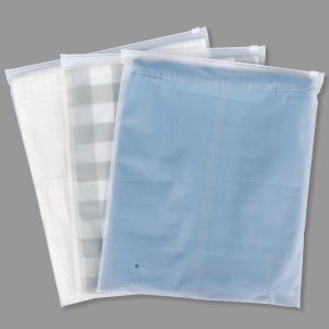 Sachet Zip, 25 Pi&egrave;ces 30 * 35Cm Sac De Rangement Voyage Zipper, Pochette Rangement D&eacute;poli Pour V&ecirc;tements, Sac Rangement Val Pour Ranger Des V&ecirc;tements (Avec Trous De Ventilation) - Neuf