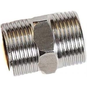 Raccord double en acier inoxydable avec filetages externes 3/4"" (filetage 02) - Neuf