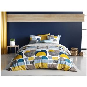 Housse De Couette + 2 Taies 220 X 240 Cm Astra - Neuf