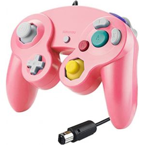 Kal-Manette Filaire Pour Gamecube,Contrôleur Ngc Manette De Gamecube Classique Gc Game Cube Ngc, Compatible Avec Gamecube Wii U Switch Pc Super Smash Bros - Neuf