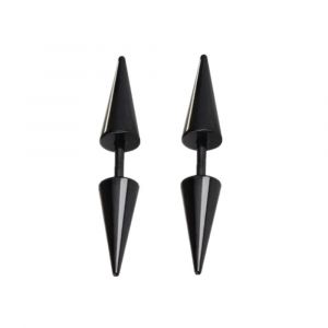 Ore-Petites Boucles D'oreilles Punk Noires Pour Homme Et Femme,En Acier Inoxydable,Accessoires De Bijouterie,Nouvelle Mode,2020-Z0008-09- - Neuf
