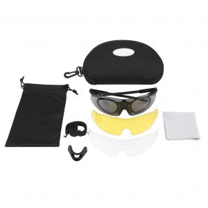 Lunettes De Soleil Polarisees Militaires Pour Moto, Cyclisme, Tir, Avec Monture Myope - Neuf