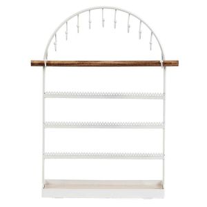 Blanc 5 Couches Arch Type Bijoux Affichage Anneau Boîte De Rangement Porte-Boucles D'oreilles - Neuf