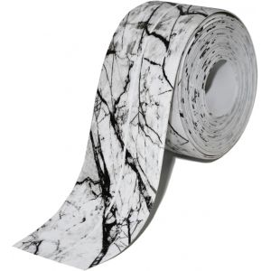 Auto-Adhésif PVC Baignoire et Cuisine à Calfeutrer, Bande de 1.5"" x 10 pi, Imperméable Bande d'Étanchéité pour la Cuisine, salle de Bains, Toilettes, Baignoire, Évier de Marbre Blanc - Neuf