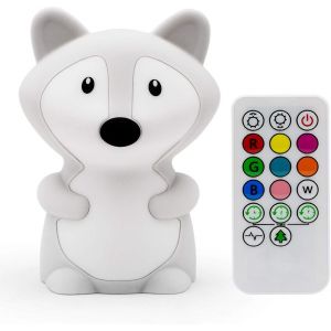 Veilleuse Enfants Chambre Veilleuse Lampe Bébé Veilleuse Renard Multicolore Rechargeable 9 Couleurs Nuit - Neuf