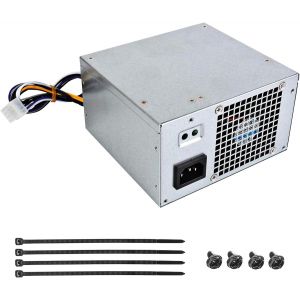 Loc-H290Am-00 Bloc D'Alimentation 290 W Compatible Avec Dell Optiplex 3020 7020 9020/Precision T1700/Poweredge T20 (Mt Mini Tower) Rvthd Kprg9 Hyv3H D290A001L L290Am-00 Ps-3291-1Df H290Em-00 - Neuf