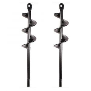 Lot de 2 m&egrave;ches de tari&egrave;re pour planter et creuser dans le jardin - Neuf