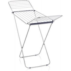 KGABERY-Séchoir Sur Pied Classic Siena 180 Easy Aluminium,Étendoir À Linge Pour Intérieur&Extérieur,Sèche Linge Ultra-Léger,Longueur D'Étendage 18 M - Neuf