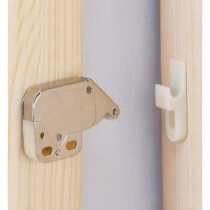 Pack Paquet de 4 Système de Système de verrouillage automatique à ressort Push-In Touch Lock Mini Astuce Loquet de Cabinet - Neuf