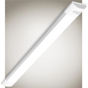 Kal-1pcs* 30cm Neon Led 10w Réglette Led Light - 1200lm 4500k Blanc Chaud 11.8inch Led Garage Plafonnier Pour Atelier Led Plafonnier Néon Pour Bureau Lampe Plafond Chambre No Plug No Ground Wire - Neuf