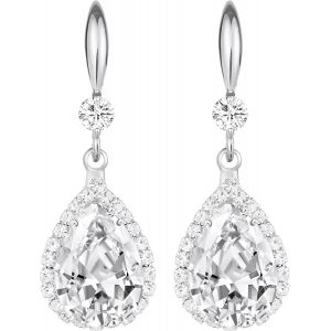 Kgabery-Boucles D'oreilles Pendantes Pour Femmes,Boucles D'oreilles Suspendues,Bijoux En Or,Argent Et Or Rose,Boucles D'oreilles En Cristal Et Diamant,Bijoux Tendance Pour Mariage - Neuf