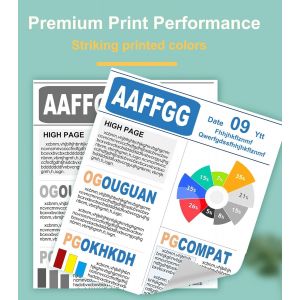 LC22UXL Remplacement pour Brother LC22U XL Grande Capacité Cartouches d'encre Compatible avec Brother DCP-J785DW MFC-J985DW Imprimante (4(1Noir/1Cyan/1Magenta/1Jaune)) - Neuf