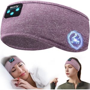 AYU-Casque de Sommeil Casque Bandeau Bluetooth, Casque de Sommeil à très Longue durée d'écoute avec Haut-parleurs HD Hi FI intégrés, Parfait pour l'entraînement, Le Yoga, Les Voyages, la méditation - Neuf