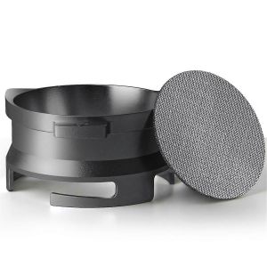 Ensemble d'entonnoir de dosage et de palet de 54 mm,noir - Neuf