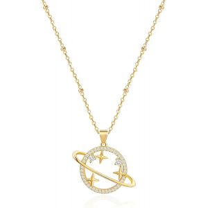 Kal-18k Or Mode Long Collier Pendentif Collier Pour Les Femmes Filles Fait À La Main Bijoux Minimaliste Mode En Forme De Y Pull Collier Cadeau Pour Elle - Neuf