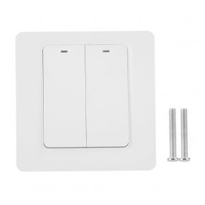 Interrupteur a cle intelligent WIFI 1/2 Gang, prise UE 100-240 V CA, telecommande avec application - Neuf