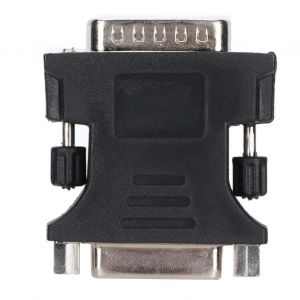 adaptateur d'extension LFH DMS59 broches male vers DVI 24+5 femelle, adaptateur metallique durable pour carte graphique PC - Neuf