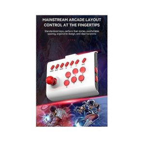 Console De Jeu D'arcade Sans Fil + Adaptateur 2.4g Contr&ocirc;leur De Joystick Bluetooth Pour Ps3 Pc T&eacute;l&eacute;phone Mobile A - Neuf