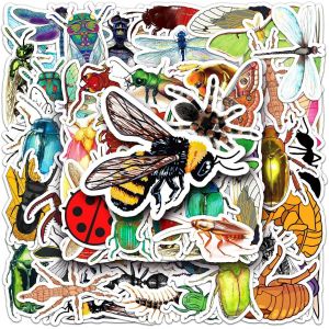 Lot De 50 Autocollants Anti-Insectes Colorés Pour Enfants - Fournitures De Fête - Étanche - Pour Scrapbooking, Porte, Table, Fenêtre, Chaise D'ordinateur, Bouteille D'eau - Neuf