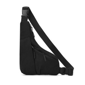 Sac messager imperm&eacute;able en nylon,sac cach&eacute; antivol,sac &agrave; bandouli&egrave;re personnel invisible pour hommes - Neuf