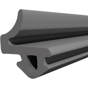 S-835X Joint d'étanchéité en caoutchouc pour fenêtre VEKA en PVC Noir 1 m - Neuf