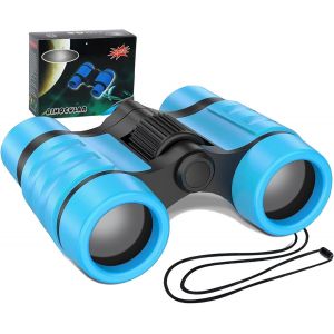 Jumelles Pour Enfants, Jumelles Pour Enfants, Jumelles Pour Enfants De 3 À 12 Ans, Garçons Et Filles, Jouets De Plein Air Pour Le Sport Et Les Jeux En Plein Air (Bleu)[Z885] - Neuf