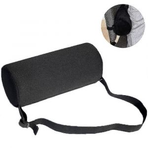 1 Pcs Le Support De Rouleau Lombaire Pour Chaises De Bureau Et Sièges D'auto Oreiller De Voiture,Coussin Cylindrique,Oreiller De Taille - Neuf