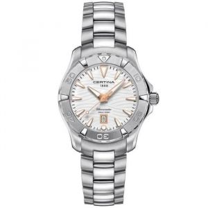 Certina Ds Action Femme 34.3mm Quartz Montre C032.251.11.011.01 - Neuf