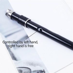 Avec Étui Clé De C De Flûte Flûte Sifflet Instrument Bois Clé C - Neuf