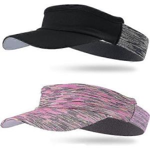 Chapeau De Pare-Soleil Femmes Hommes Absorption De La Transpiration Sports Visière Élastique - Neuf