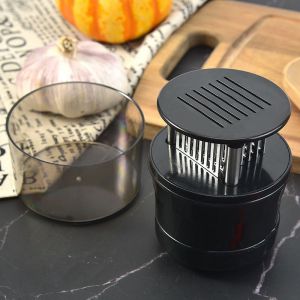 Attendrisseur de viande avec 56 lames en acier inoxydable, idéal outil de cuisine pour attendrir BARBECUE, des steaks, du poulet, côtelettes de porc, dinde, poisson et de la viande. - Neuf