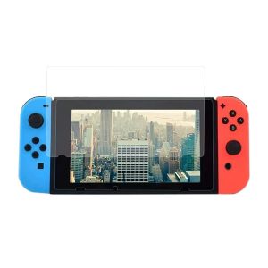 Lot de 2 protections d'&eacute;cran en verre tremp&eacute; pour Nintendo Switch - Neuf