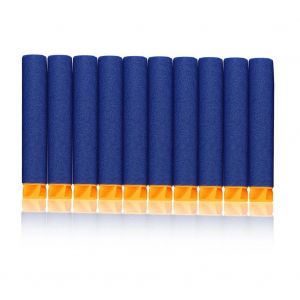 400pcs 7.2cm Soft Safety Eva Foam Recharge Balls Fl&eacute;chettes Pour Enfants Toy Gun (Bleu Fonc&eacute;) - Neuf